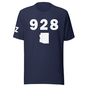 928 Area Code Unisex T Shirt