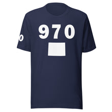 Load image into Gallery viewer, 970 Area Code Unisex T Shirt