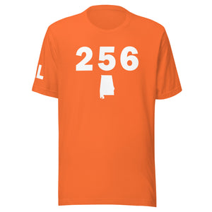 256 Area Code Unisex T Shirt