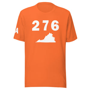 276 Area Code Unisex T Shirt