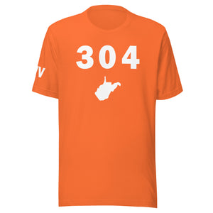 304 Area Code Unisex T Shirt