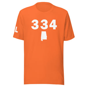 334 Area Code Unisex T Shirt