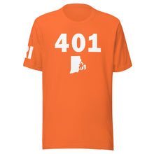 Load image into Gallery viewer, 401 Area Code Unisex T Shirt