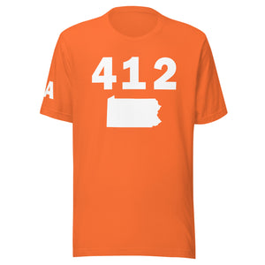 412 Area Code Unisex T Shirt
