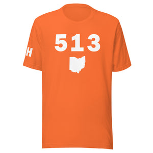 513 Area Code Unisex T Shirt