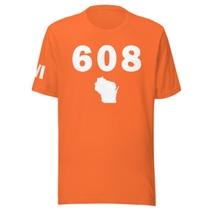 608 Area Code Unisex T Shirt