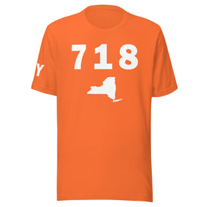 718 Area Code Unisex T Shirt