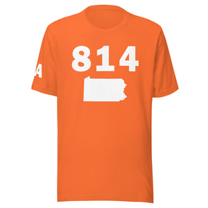 814 Area Code Unisex T Shirt