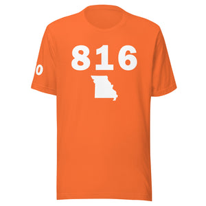 816 Area Code Unisex T Shirt