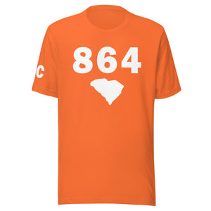 864 Area Code Unisex T Shirt