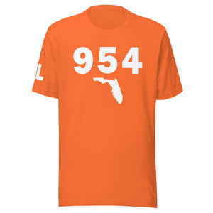 954 Area Code Unisex T Shirt