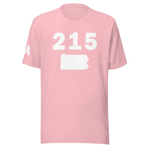 215 Area Code Unisex T Shirt
