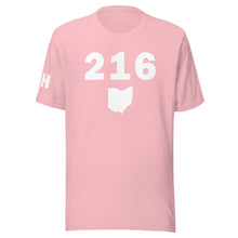 Load image into Gallery viewer, 216 Area Code Unisex T Shirt
