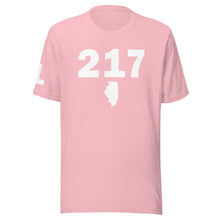 Load image into Gallery viewer, 217 Area Code Unisex T Shirt