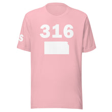 Load image into Gallery viewer, 316 Area Code Unisex T Shirt