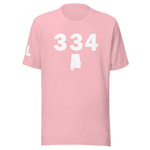 334 Area Code Unisex T Shirt