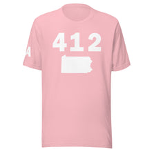 Load image into Gallery viewer, 412 Area Code Unisex T Shirt