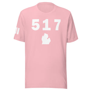 517 Area Code Unisex T Shirt