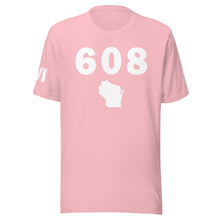 Load image into Gallery viewer, 608 Area Code Unisex T Shirt