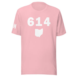 614 Area Code Unisex T Shirt