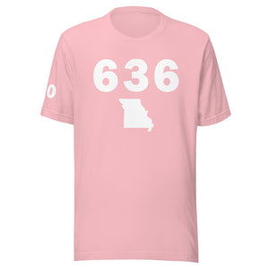 636 Area Code Unisex T Shirt