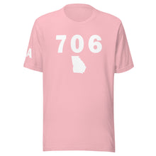 Load image into Gallery viewer, 706 Area Code Unisex T Shirt