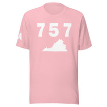 Load image into Gallery viewer, 757 Area Code Unisex T Shirt