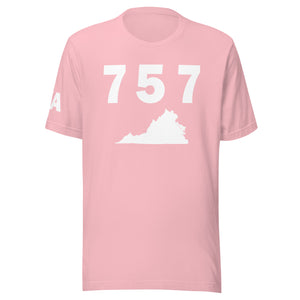 757 Area Code Unisex T Shirt