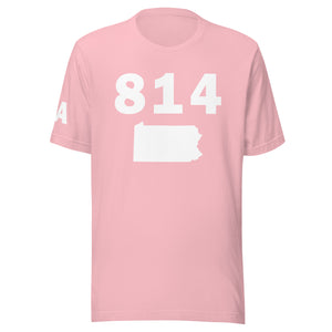 814 Area Code Unisex T Shirt