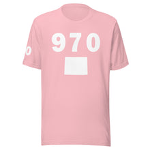Load image into Gallery viewer, 970 Area Code Unisex T Shirt