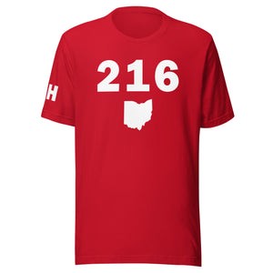 216 Area Code Unisex T Shirt