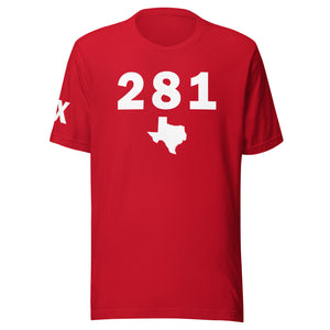 281 Area Code Unisex T Shirt