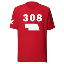 Load image into Gallery viewer, 308 Area Code Unisex T Shirt