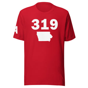 319 Area Code Unisex T Shirt