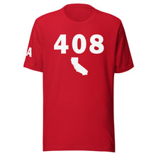 Load image into Gallery viewer, 408 Area Code Unisex T Shirt