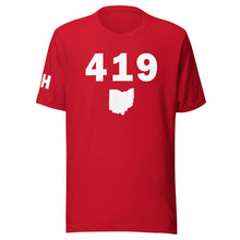 Load image into Gallery viewer, 419 Area Code Unisex T Shirt