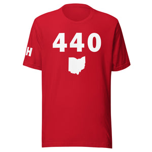 440 Area Code Unisex T Shirt