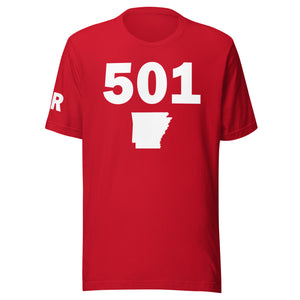 501 Area Code Unisex T Shirt