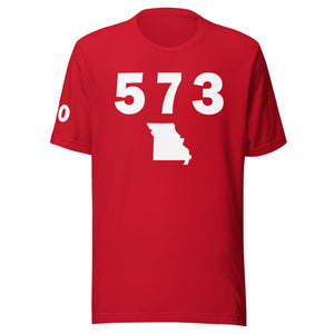 573 Area Code Unisex T Shirt