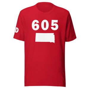 605 Area Code Unisex T Shirt