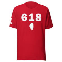 Load image into Gallery viewer, 618 Area Code Unisex T Shirt