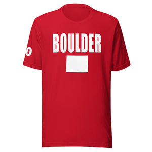 Boulder Colorado Unisex T Shirt