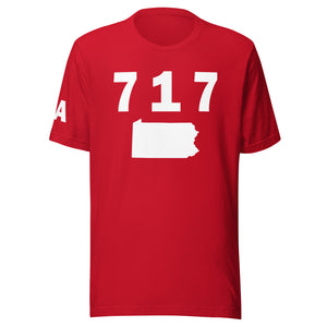 717 Area Code Unisex T Shirt