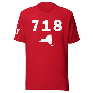 718 Area Code Unisex T Shirt