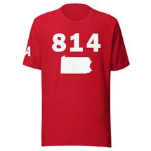 Load image into Gallery viewer, 814 Area Code Unisex T Shirt