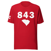 Load image into Gallery viewer, 843 Area Code Unisex T Shirt