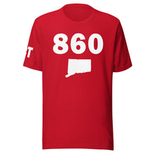 Load image into Gallery viewer, 860 Area Code Unisex T Shirt