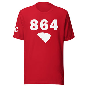 864 Area Code Unisex T Shirt