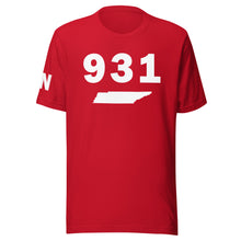 Load image into Gallery viewer, 931 Area Code Unisex T Shirt
