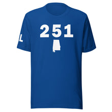 Load image into Gallery viewer, 251 Area Code Unisex T Shirt